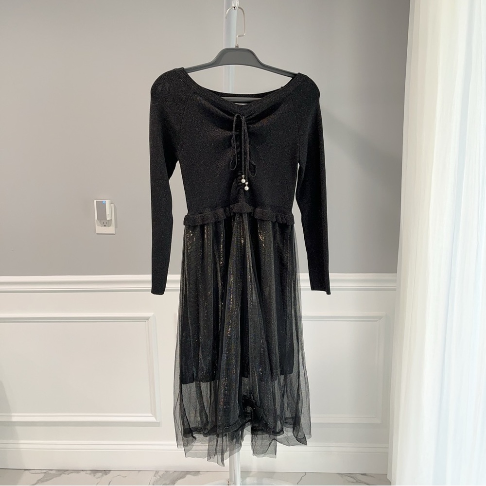 Chinese brand black tie optional dress